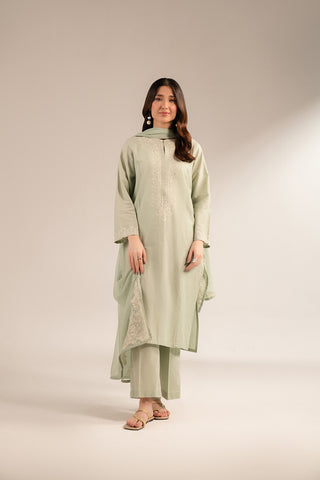 3 Piece Cotton Rip Stop Embroidered (CS0256)