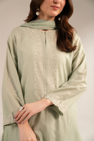 3 Piece Cotton Rip Stop Embroidered (CS0256)