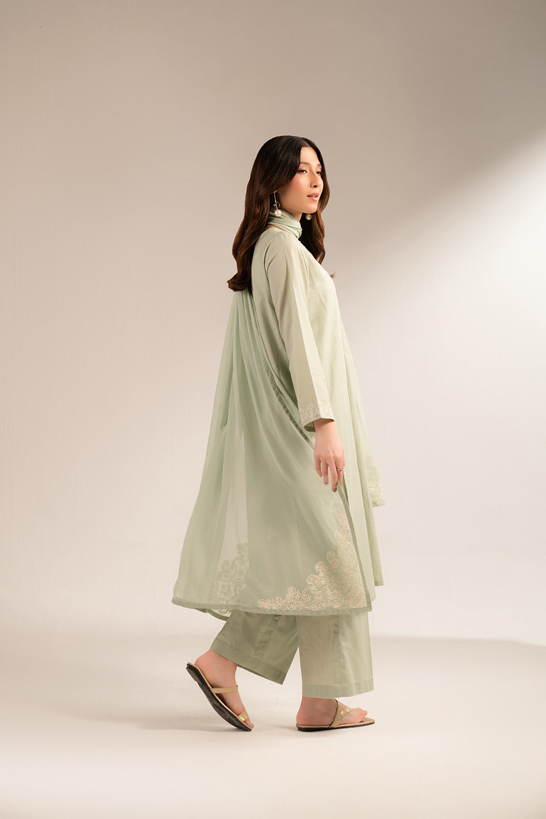 3 Piece Cotton Rip Stop Embroidered (CS0256)