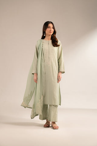 3 Piece Cotton Rip Stop Embroidered (CS0256)