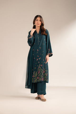 3 Piece Lawn Karandi Embroidered (CS0257)