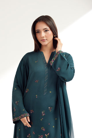 3 Piece Lawn Karandi Embroidered (CS0257)