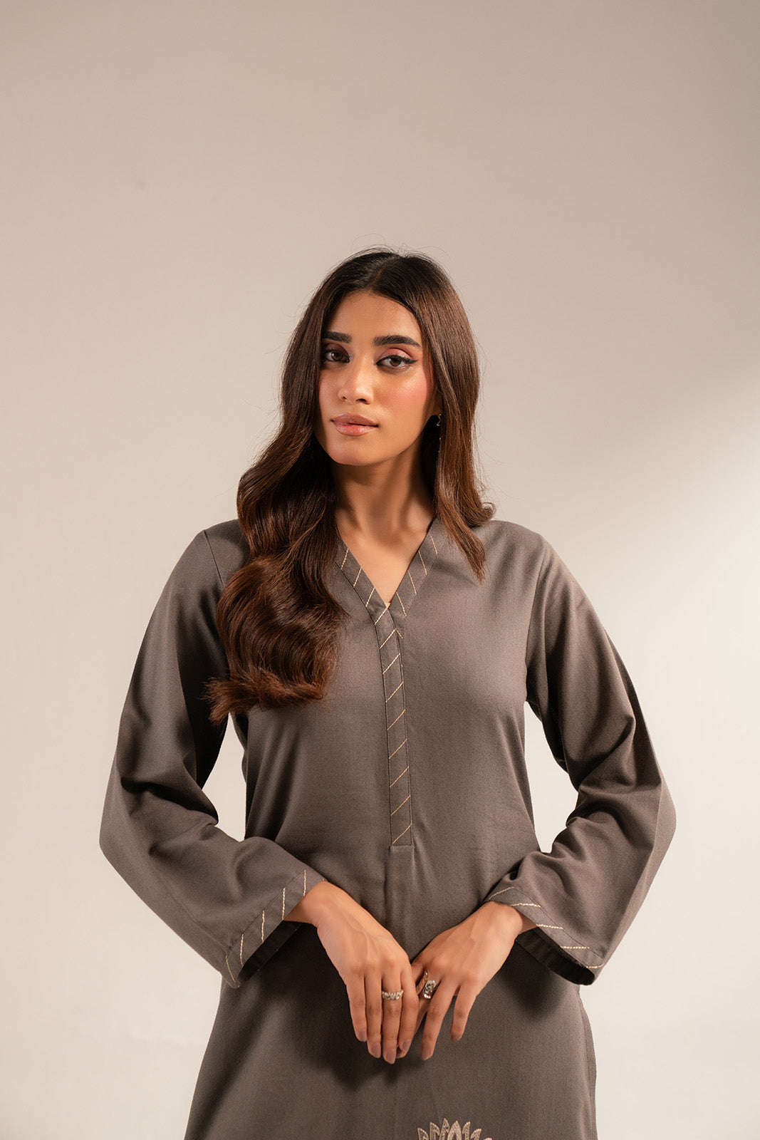 2 Piece Lawn Karandi Embroidered (CS0258)