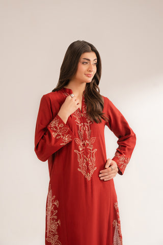 2 Piece Lawn Karandi Embroidered (CS0261)