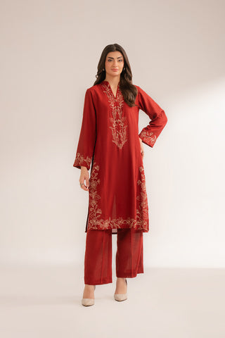 2 Piece Lawn Karandi Embroidered (CS0261)