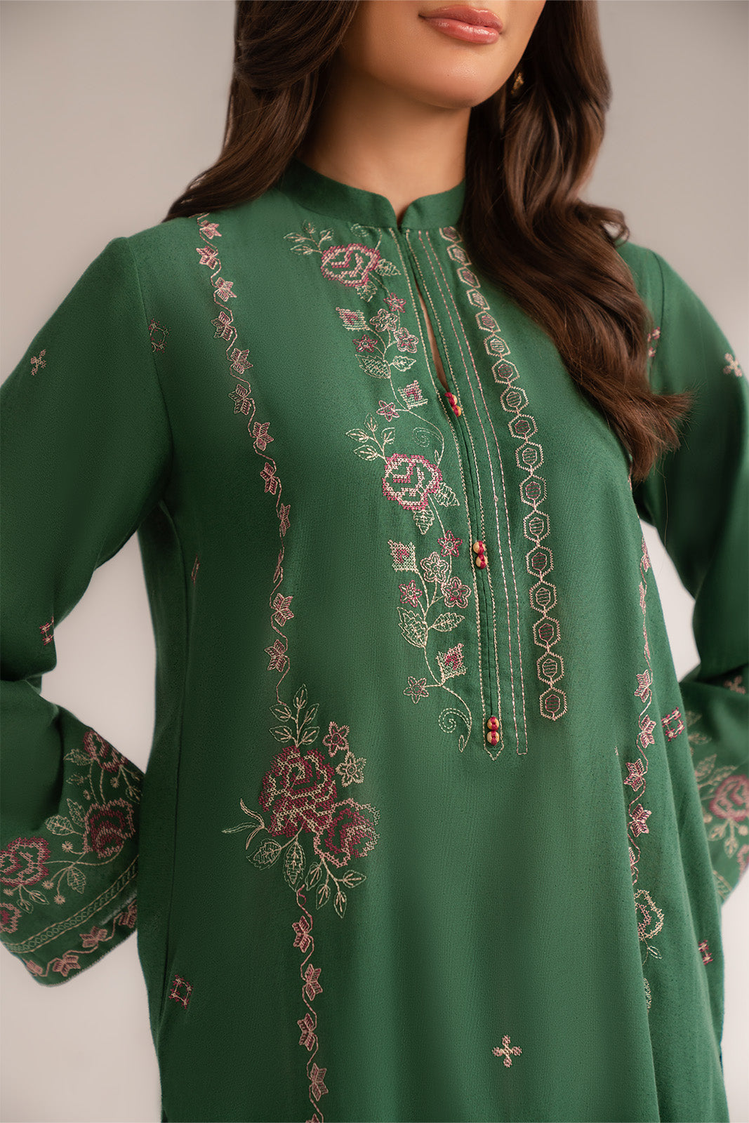 2 Piece Lawn Karandi Embroidered (CS0262)