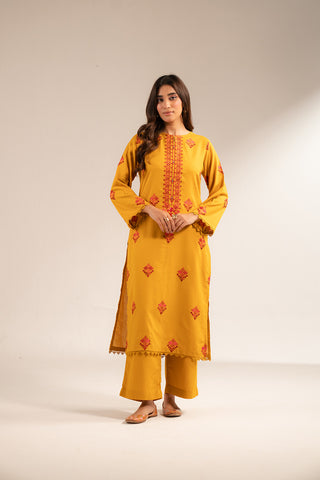 2 Piece Lawn Karandi Embroidered (CS0263)