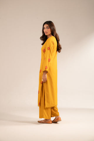 2 Piece Lawn Karandi Embroidered (CS0263)