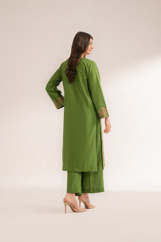 2 Piece Slub Khaddar Embroidered (CS0265)