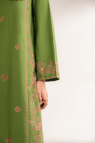 2 Piece Slub Khaddar Embroidered (CS0265)