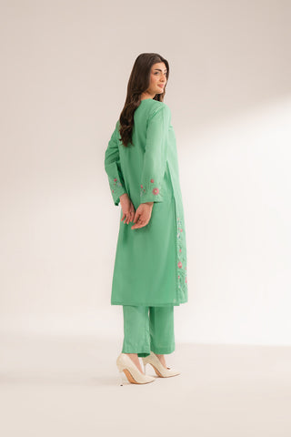 2 Piece Slub Khaddar Embroidered (CS0266)