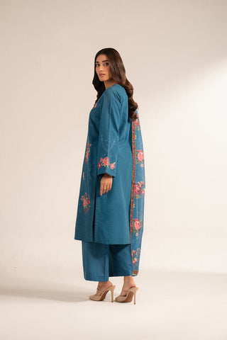 3 Piece Slub Khaddar Embroidered (CS0274)