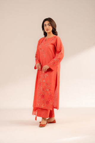 3 Piece Lawn Karandi Embroidered (CS0277)