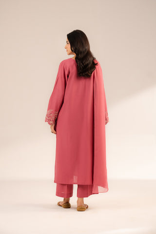 3 Piece Slub Khaddar Embroidered (CS0278)