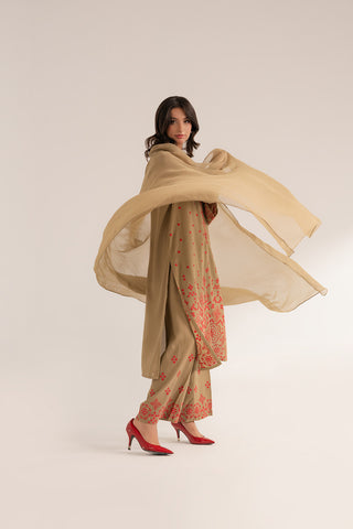 3 Piece Lawn Karandi Embroidered (CS0282)