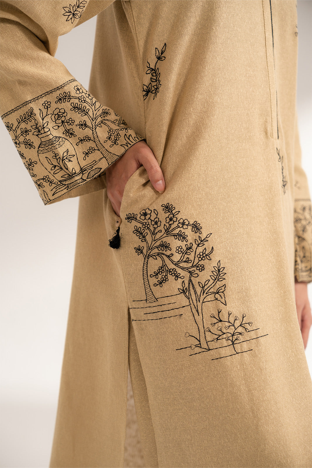 2 Piece Cotton Karandi Embroidered (CS0284)