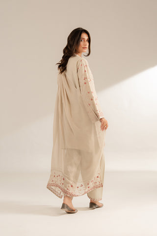 3 Piece Lawn Karandi Embroidered (CS0285)
