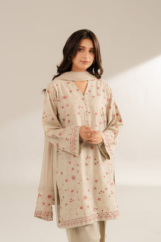 3 Piece Lawn Karandi Embroidered (CS0285)