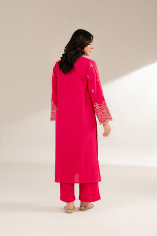2 Piece Cotton Karandi Embroidered Suit (CS0287)