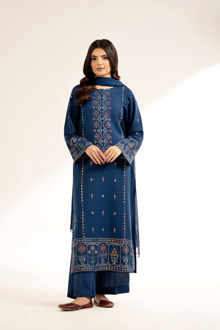 3 Piece Lawn Karandi Embroidered Suit (CS0296)