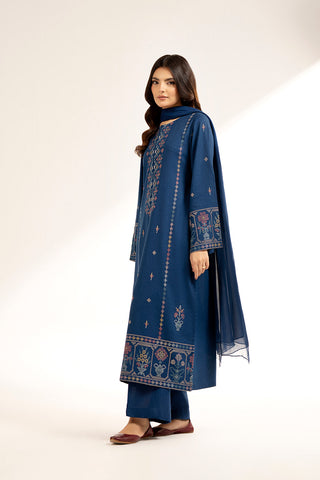 3 Piece Lawn Karandi Embroidered Suit (CS0296)