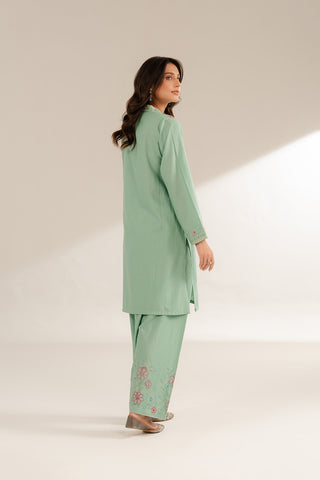 2 Piece Lawn Karandi Embroidered Suit (CS0300)