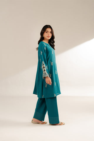 2 Piece Cotton Karandi Embroidered Suit (CS0301)