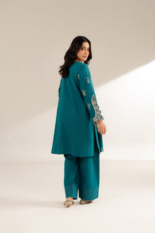2 Piece Cotton Karandi Embroidered Suit (CS0301)