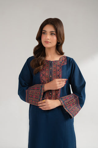 2 Piece Cotton Karandi Embroidered (CS0303)