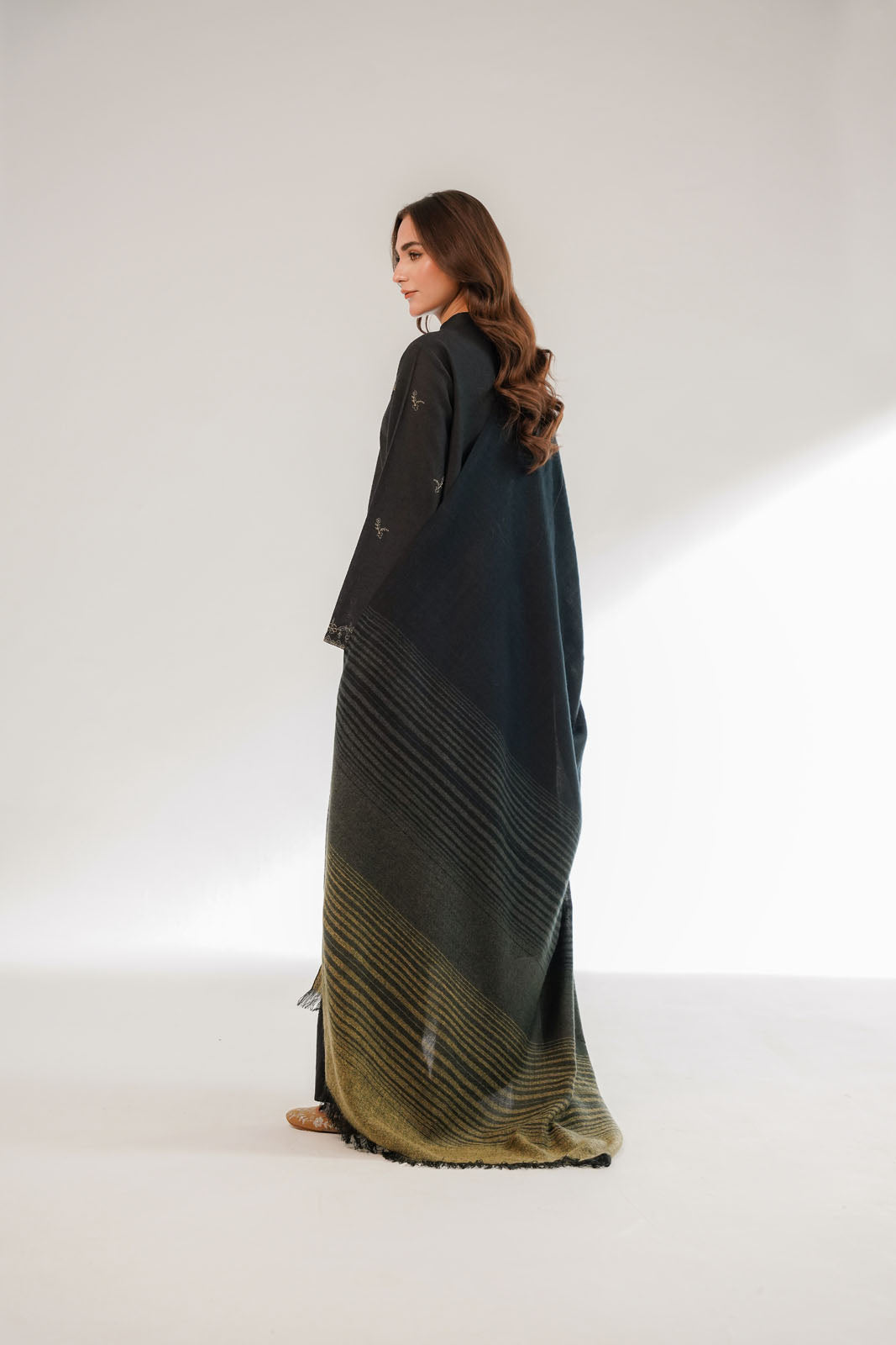 3 Piece Cotton Karandi Embroidered Suit (CS0311)