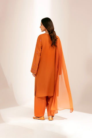 3 Piece Lawn Karandi Embroidered Suit (CS0317)