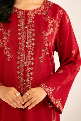 3 Piece Lawn Karandi Embroidered Suit (CS0330)