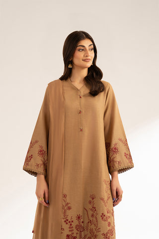 3 Piece Cotton Karandi Embroidered (CS0331)