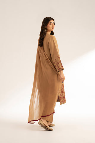 3 Piece Cotton Karandi Embroidered (CS0331)