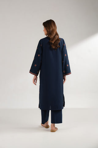 3 Piece Cotton Karandi Embroidered Suit (CS0339)