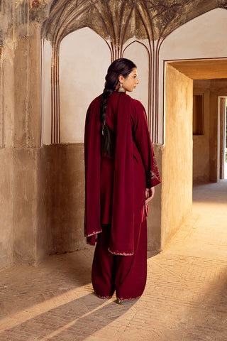 3 Piece Slub Khaddar Embroidered (CS0353)
