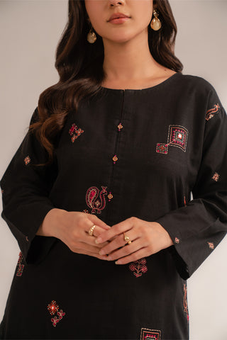 2 Piece Slub Khaddar Embroidered (CS0356)