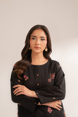 2 Piece Slub Khaddar Embroidered (CS0356)