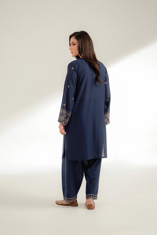 2 Piece Lawn Karandi Embroidered Suit (CS0359)