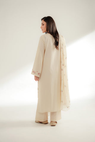 3 Piece Lawn Karandi Embroidered Suit (CS0360)