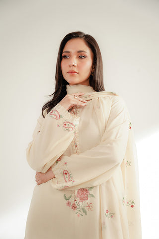 3 Piece Lawn Karandi Embroidered Suit (CS0360)