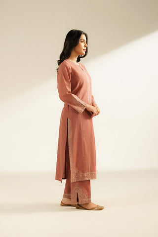 2 Piece Slub Khaddar Embroidered (CS0380)