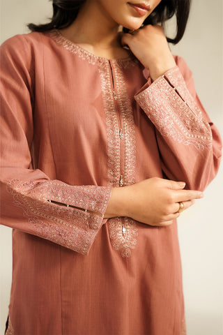 2 Piece Slub Khaddar Embroidered (CS0380)
