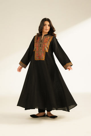 1 Piece Cotton Karandi Embroidered Shirts (CS0381)