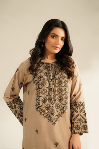 2 Piece Cotton Silk Embroidered (CS0385)