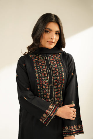 3 Piece Slub Khaddar Embroidered (CS0386)