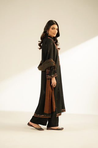 3 Piece Cotton Karandi Embroidered (CS0388)