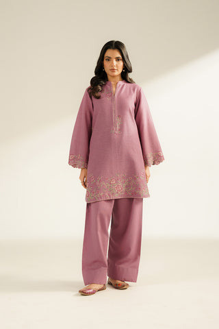 2 Piece Cotton Karandi Embroidered (CS0391)