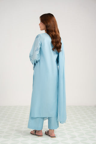 3 Piece Lawn Embroidered Suit (CS0396)