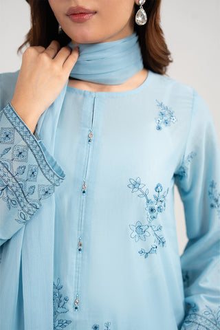 3 Piece Lawn Embroidered Suit (CS0396)